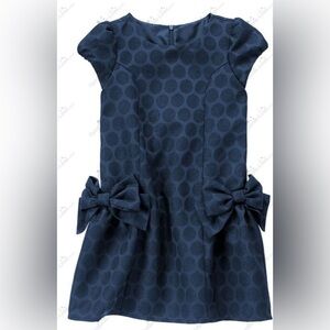 NWT Gymboree girls sparkle dot bow party dress Sz 5 big kids